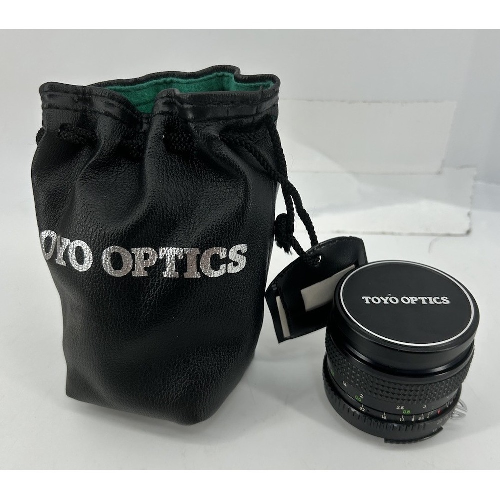 Toyo Optics MC Auto 1:2.8 28mm Zoom Lense Black With Carry‎ Case